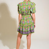 PURE SERENITY WOVEN MINI DRESS