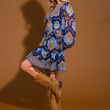 SO DELIGHTED WOVEN MINI DRESS
