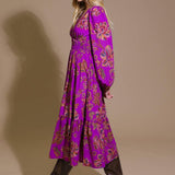 ELEGANTLY ELEVATED WOVEN MIDI DRESS