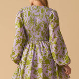 WINGS OF A DREAM WOVEN MINI DRESS