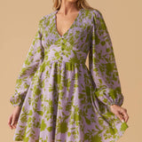 WINGS OF A DREAM WOVEN MINI DRESS