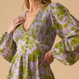 WINGS OF A DREAM WOVEN MINI DRESS
