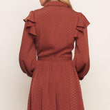 CALL IT LOVE WOVEN MINI DRESS