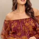 PETAL MIST WOVEN MINI DRESS
