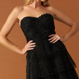 ONE THING AT A TIME WOVEN MINI DRESS