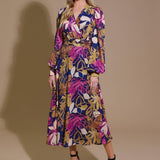 LOST IN YOUR EYES WOVEN MIDI DRESS
