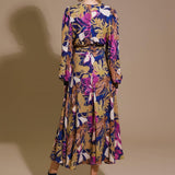 LOST IN YOUR EYES WOVEN MIDI DRESS