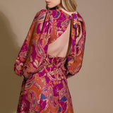 FOREVERMORE WOVEN MIDI DRESS