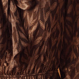 OPEN PATH ALMOND WOVEN MINI DRESS