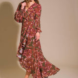 PROFOUND ROMANCE WOVEN MAXI DRESS