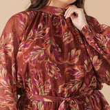 ARTISTIC ESSENCE WOVEN MINI DRESS