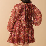 ARTISTIC ESSENCE WOVEN MINI DRESS