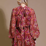 ARTISTIC ESSENCE WOVEN MINI DRESS