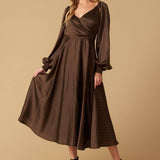 ROMANTIC LOVER EMBELLISHED WOVEN MIDI DRESS