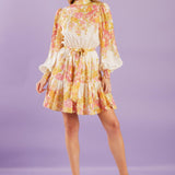 GO GET IT PINK WOVEN MINI DRESS