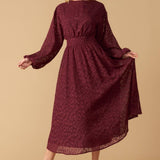 TOO GOOD TO BE TRUE WOVEN MIDI DRESS