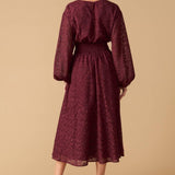 TOO GOOD TO BE TRUE WOVEN MIDI DRESS