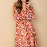 WHISPERING WILLOWS WOVEN MAXI DRESS
