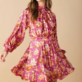 LUXE LEGACY WOVEN MINI DRESS