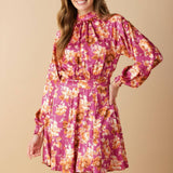 LUXE LEGACY WOVEN MINI DRESS