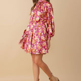 LUXE LEGACY WOVEN MINI DRESS