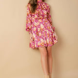 LUXE LEGACY WOVEN MINI DRESS