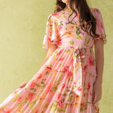 WHICH CHAPTER WOVEN MAXI DRESS