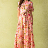WHICH CHAPTER WOVEN MAXI DRESS