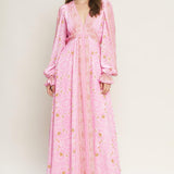 RIPPLES OF TIME WOVEN MAXI DRESS