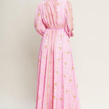 RIPPLES OF TIME WOVEN MAXI DRESS