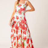 LOST IN THE DETAILS WOVEN MAXI DRESS