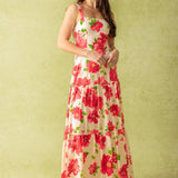 LOST IN THE DETAILS WOVEN MAXI DRESS