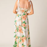 A PERFECT MATCH WOVEN MAXI DRESS