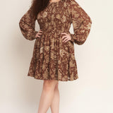 SWEET REMINISCENCE WOVEN MINI DRESS