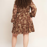 SWEET REMINISCENCE WOVEN MINI DRESS