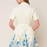 ALWAYS REMARKABLE WOVEN MINI DRESS