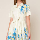 ALWAYS REMARKABLE WOVEN MINI DRESS