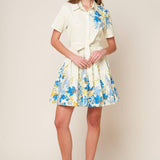 ALWAYS REMARKABLE WOVEN MINI DRESS