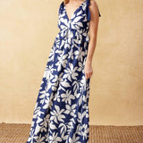 TWILIGHT VENTURE WOVEN MAXI DRESS
