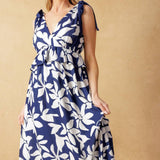 TWILIGHT VENTURE WOVEN MAXI DRESS