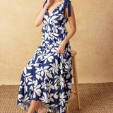 TWILIGHT VENTURE WOVEN MAXI DRESS