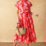 MAKE IT COUNT WOVEN MIDI DRESS