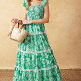 MOMENT IN TIME WOVEN MAXI DRESS