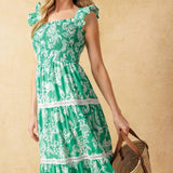 MOMENT IN TIME WOVEN MAXI DRESS