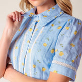STARLIT SKIES WOVEN MINI DRESS
