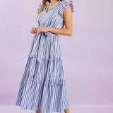 WHEN LIFE GIVES YOU WOVEN MIDI DRESS