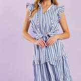 WHEN LIFE GIVES YOU WOVEN MIDI DRESS