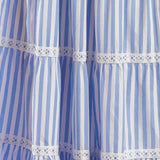 SWING OF THINGS WOVEN MIDI DRESS