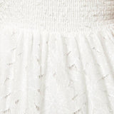 WISHING WELL WHITE WOVEN LACE MAXI DRESS