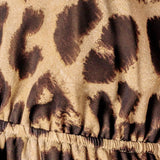 BEACH BUM LEOPARD WOVEN MAXI DRESS